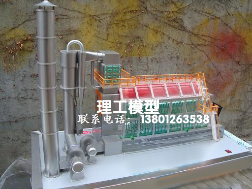 燃燒爐模型